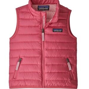 EUC 6-12 month Patagonia Pink Puffer Vest